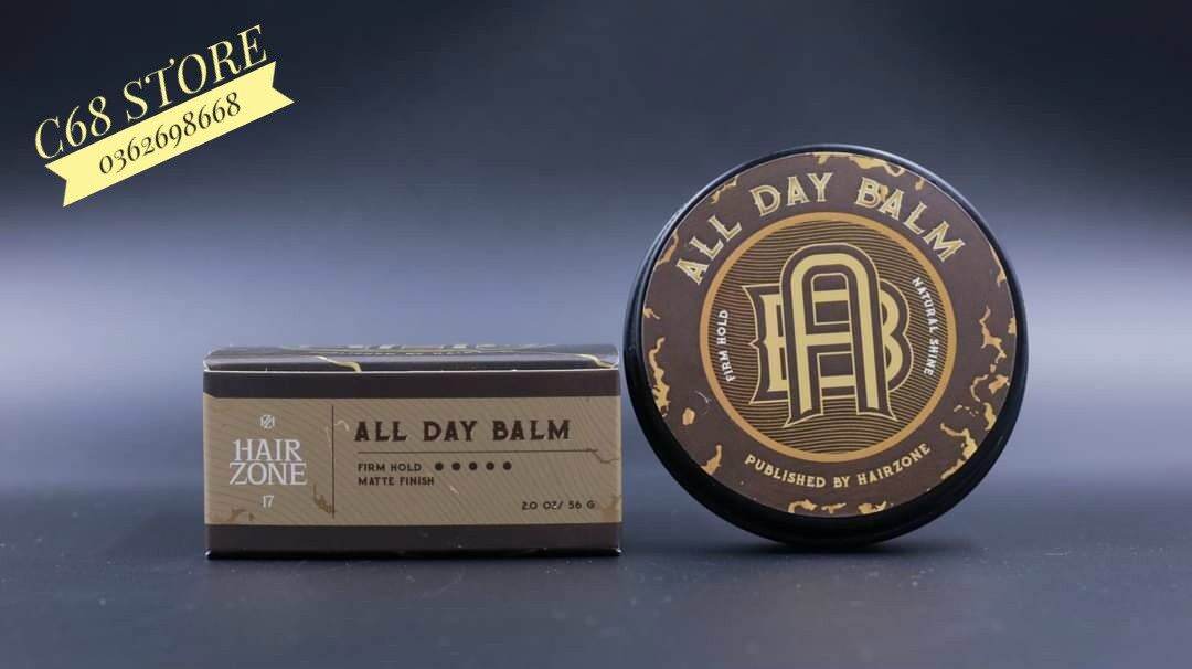 Sáp vuốt tóc All Day Balm Matte Finish bản NEW
