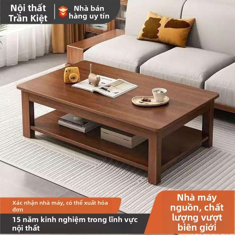 Bàn Trà Hình Chữ Nhật Phong Cách Hiện Đại & Mới Cho Gia Đình Nhỏ