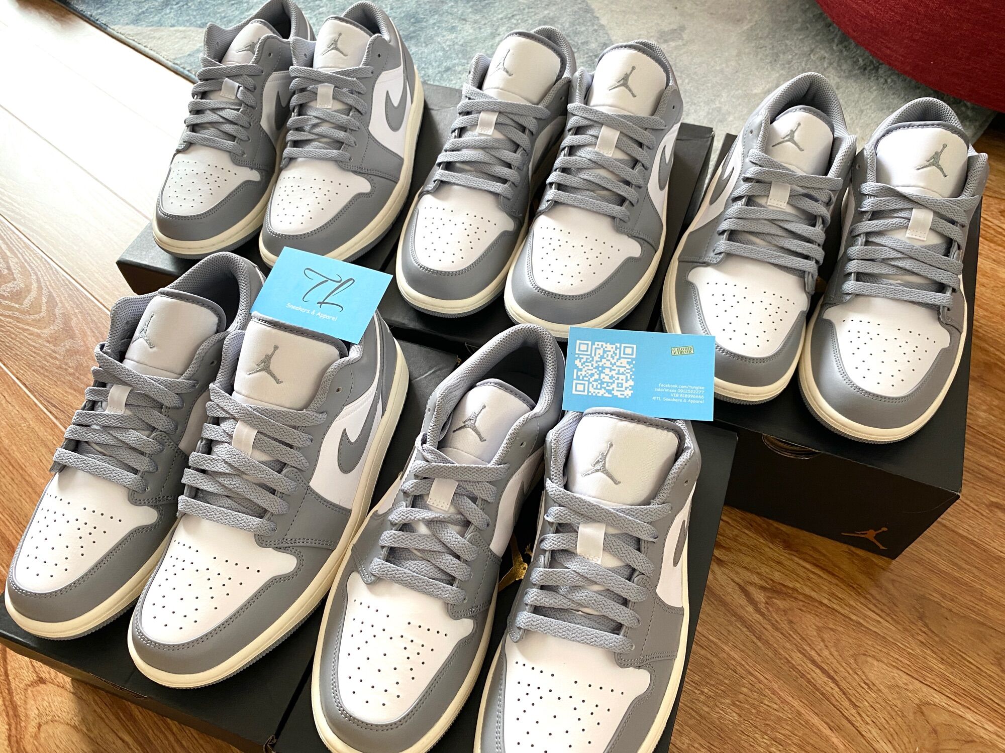 Giày Nike Air Jordan 1 Low Vintage Grey (chính hãng)