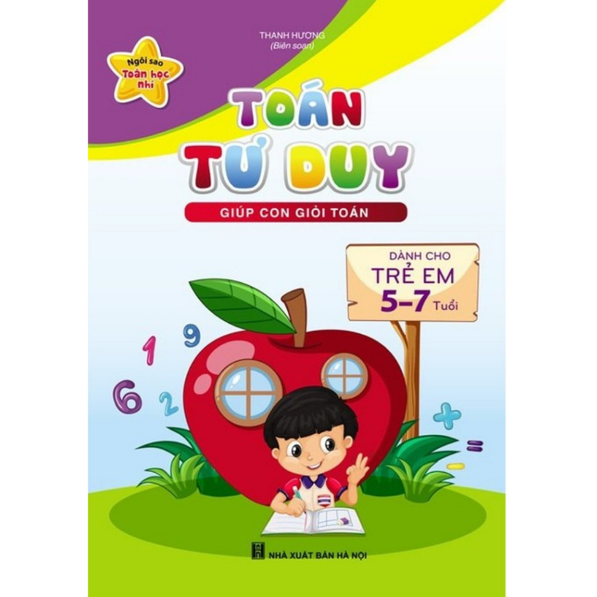 Sách - Toán tư duy dành cho trẻ 5-7 tuổi - Giúp con giỏi toán