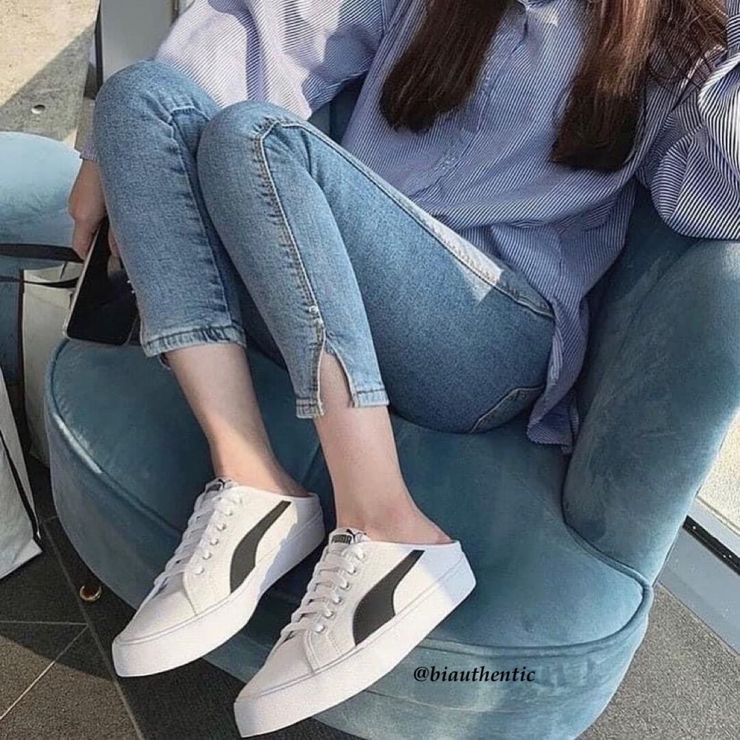 Puma bari mule - chính hãng 100% - bao check