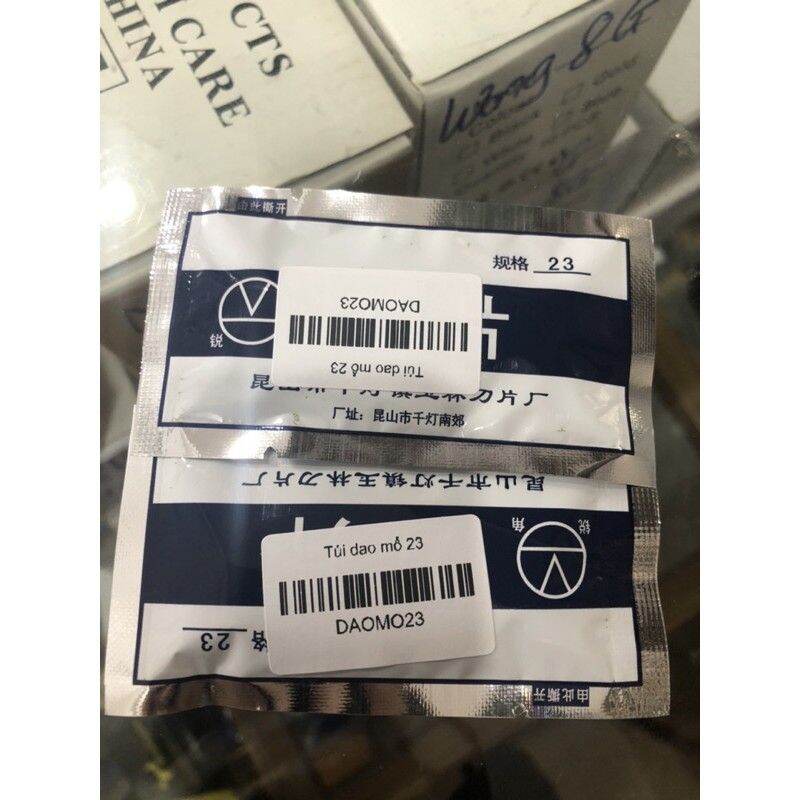 Túi dao mổ 11, 23/ Cán dao mổ inox 11, 23