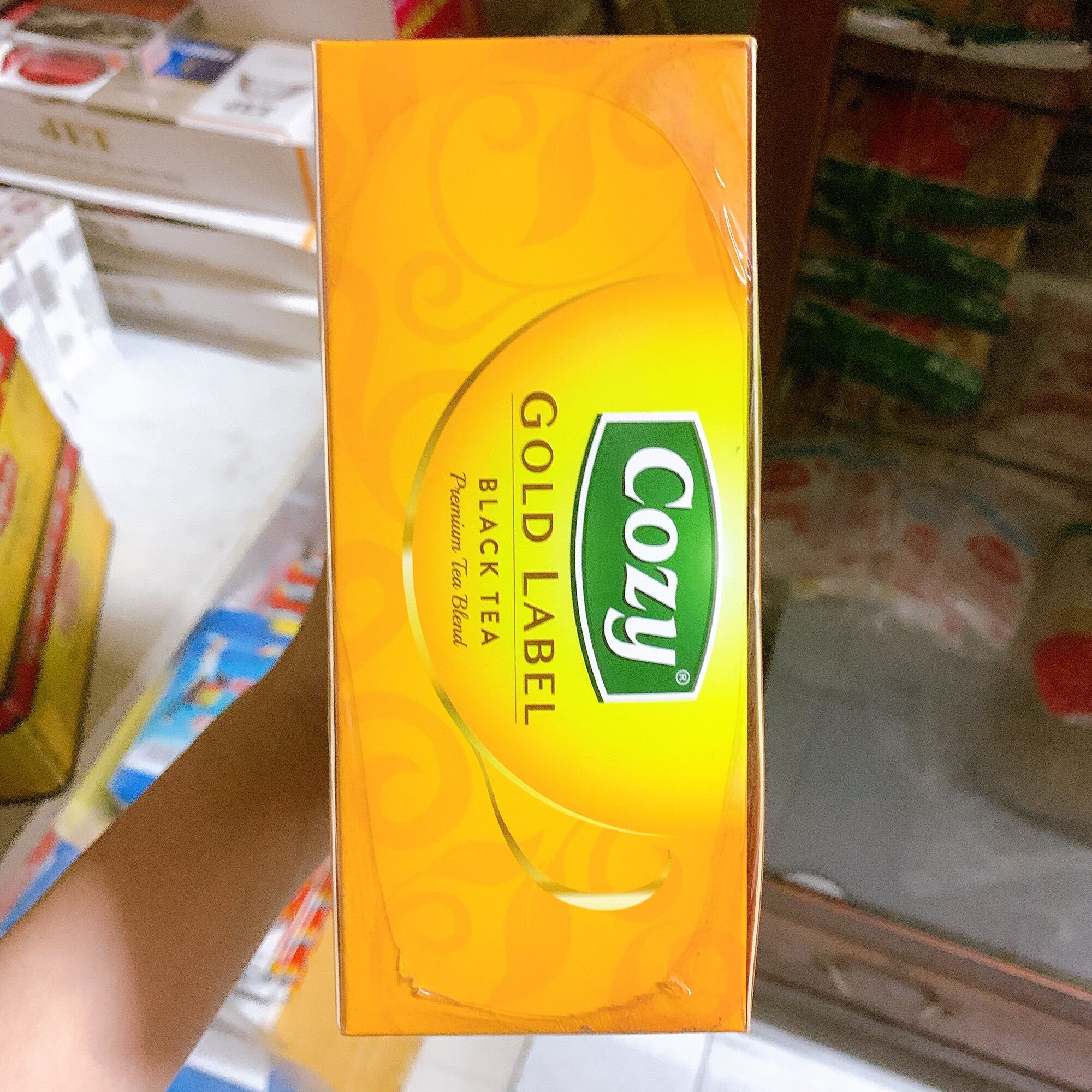 [HCM]Trà Cozy nhãn vàng 100gói (200g) pha trà sữa