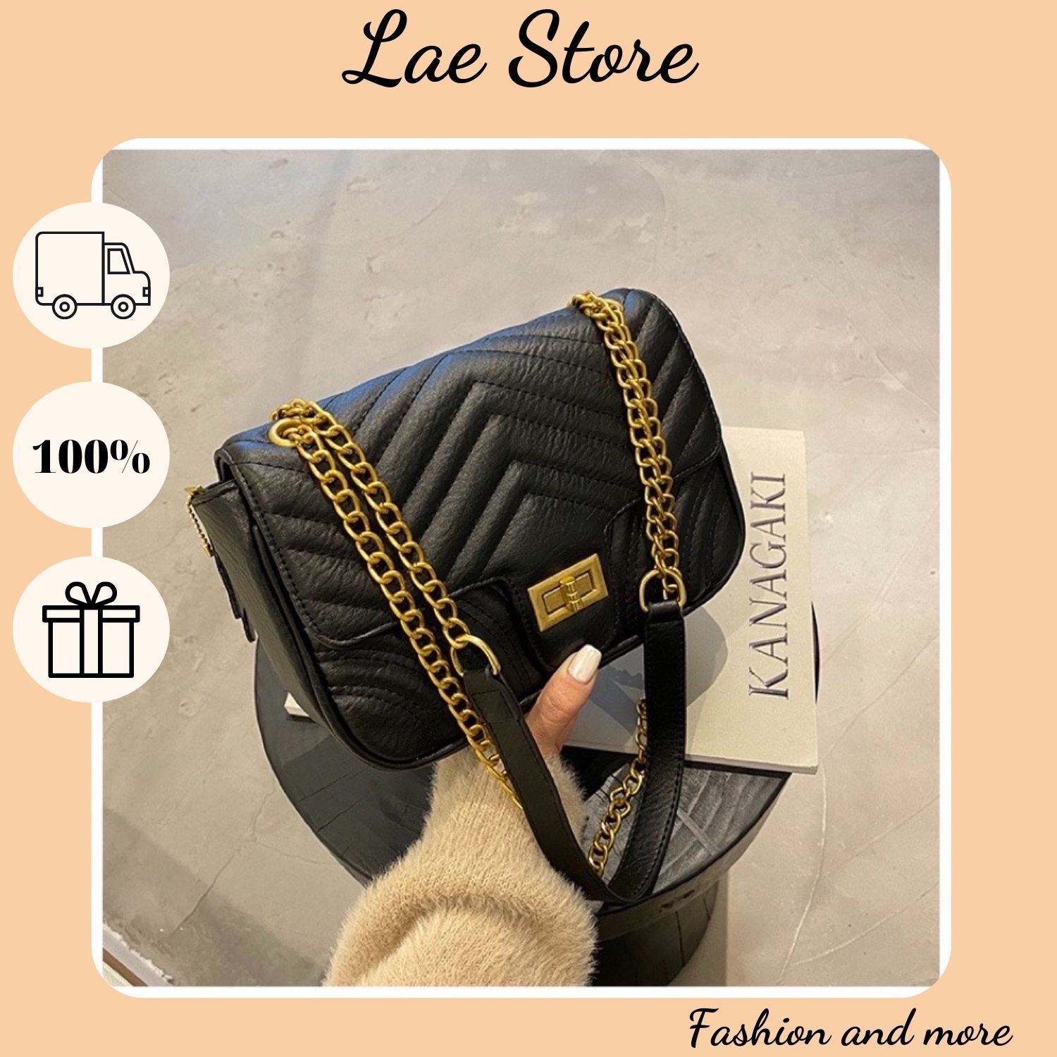 Túi xách nữ đeo chéo Lae Store kiểu dáng thời trang phong cách Hàn Quốc TX75