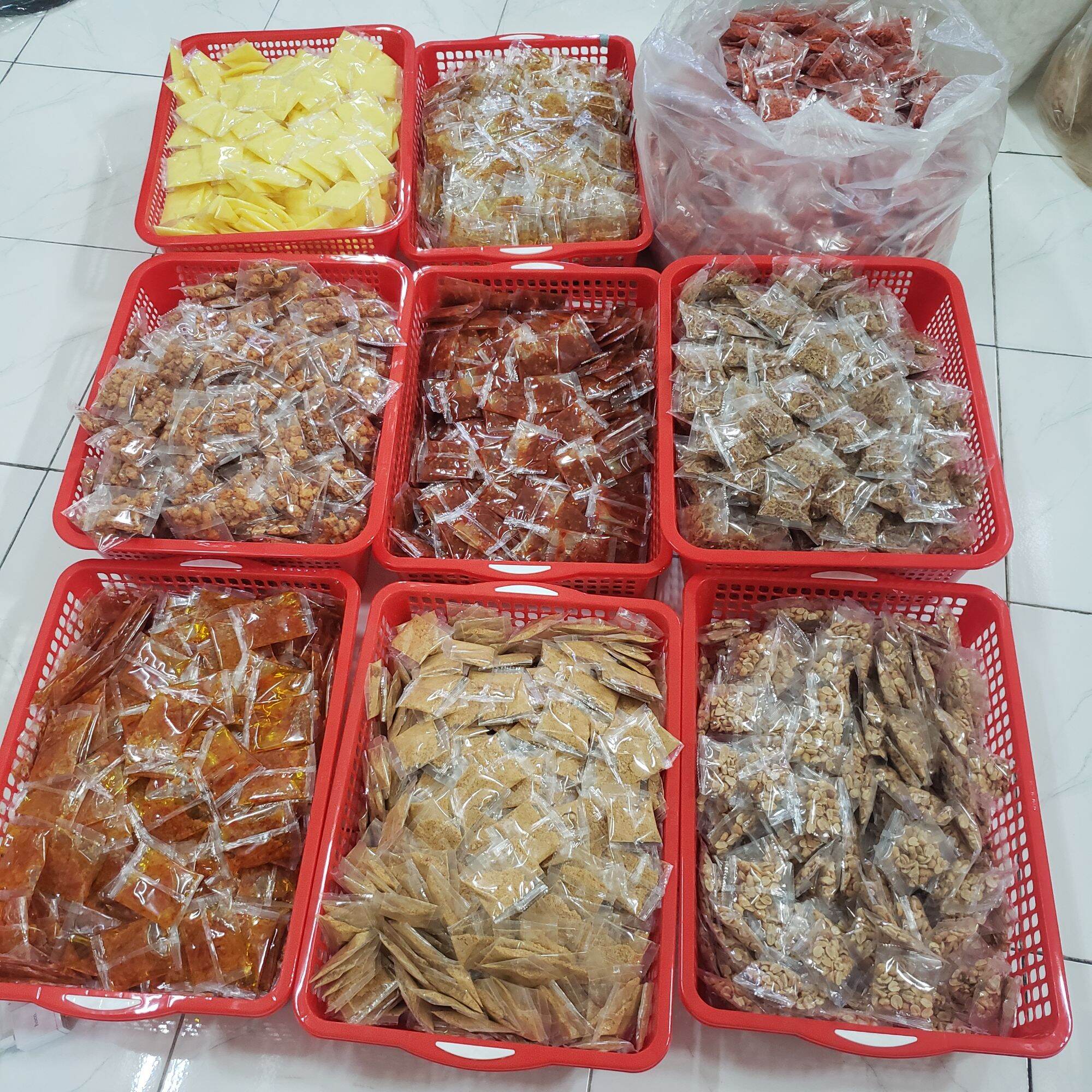 Bánh Tráng Phơi Sương Chấm Sốt Muối Tỏi
