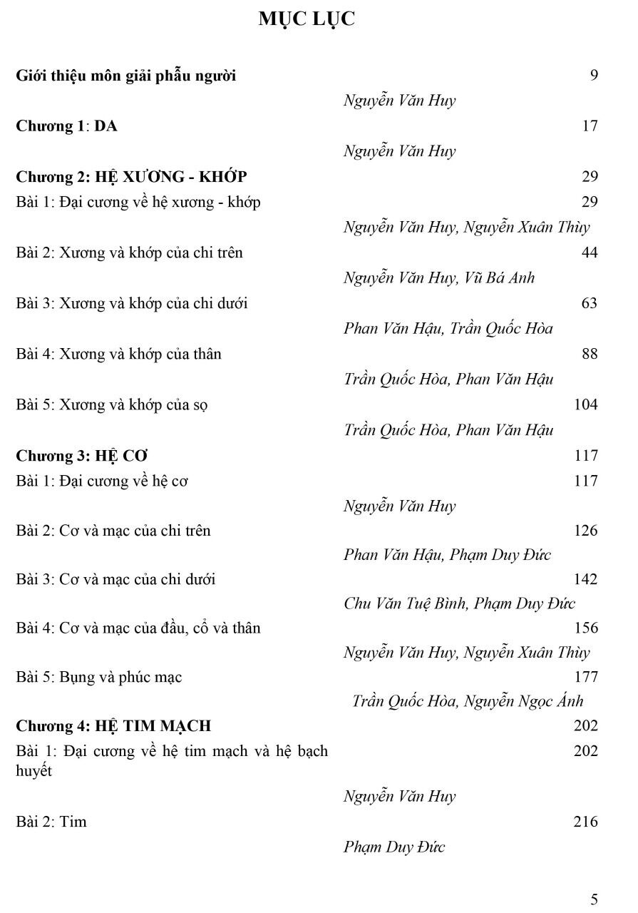Sách - Giải phẫu người 2022 (Sách dùng cho sinh viên hệ bác sĩ đa khoa)