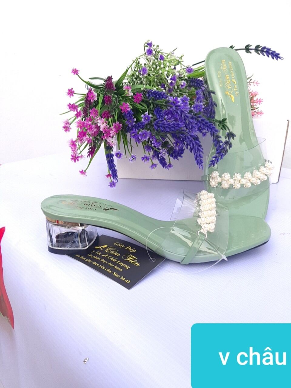 Ảnh thật guốc nữ size nhỏ 33 đến bigsize 44