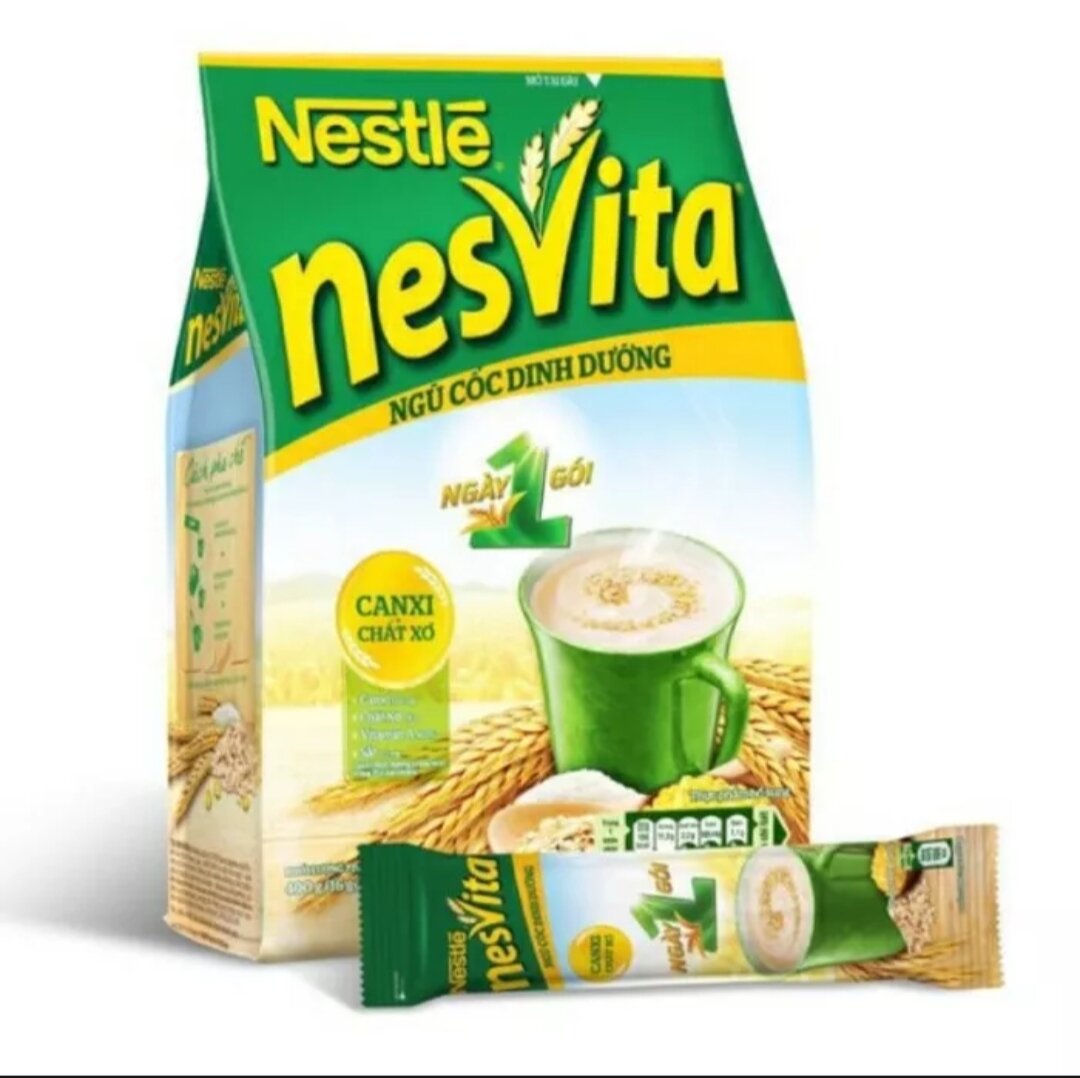 Bột ngũ cốc dinh dưỡng nestle nesvita bịch 14x25 gói