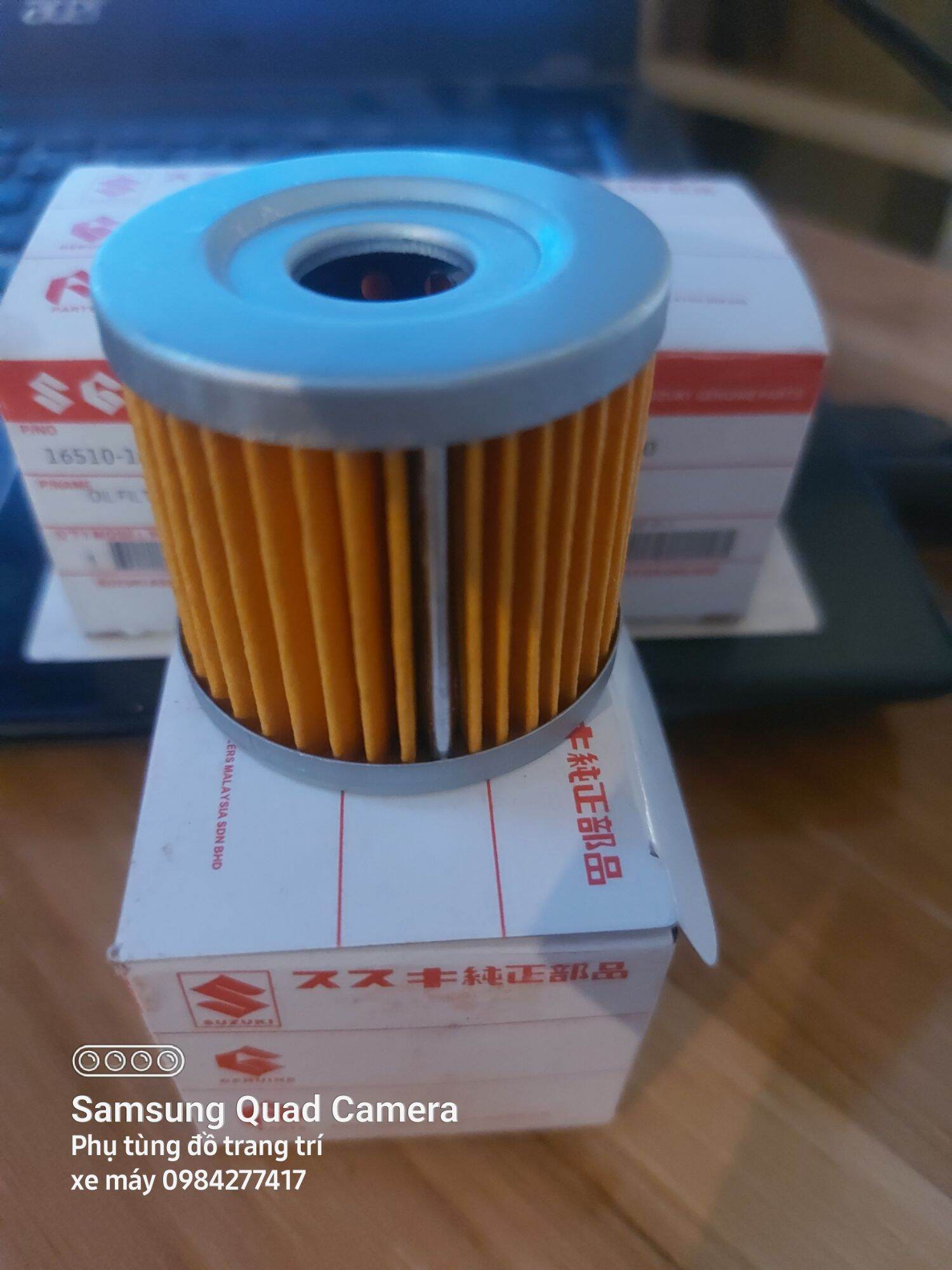 lọc nhớt su satria, raider