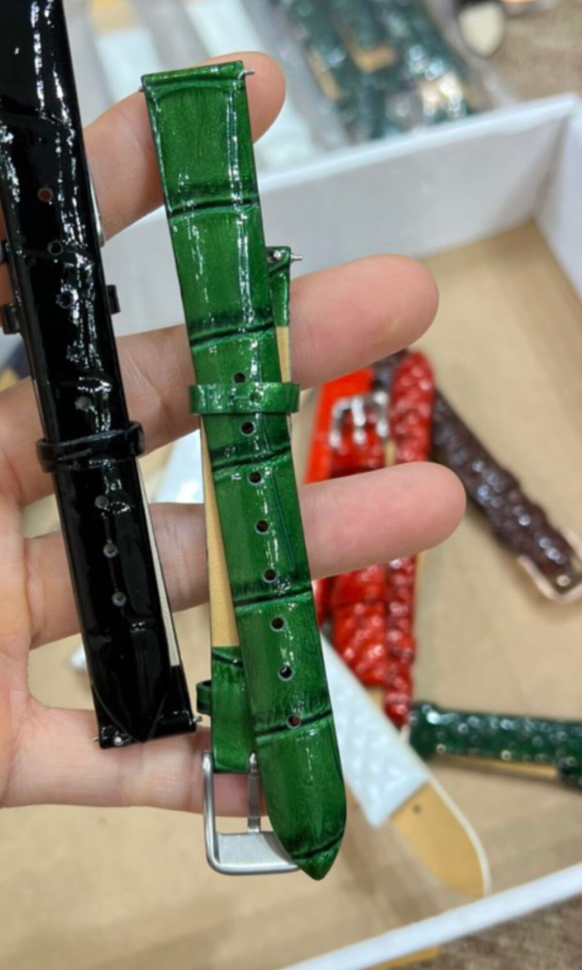 Dây đồng hồ davena chính hãng đầu 14 & 16
