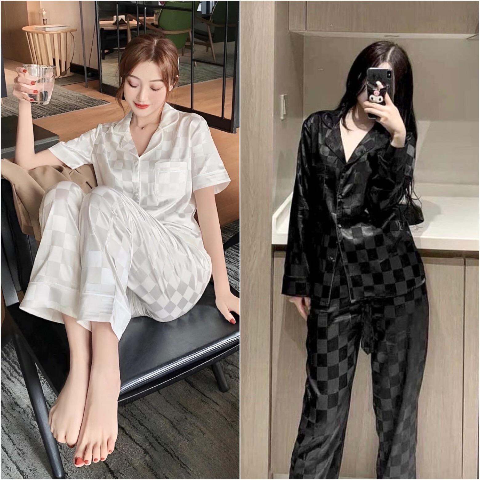 Đồ bộ Gấm Thái Bigsize Cao Cấp - Form to, chất đẹp