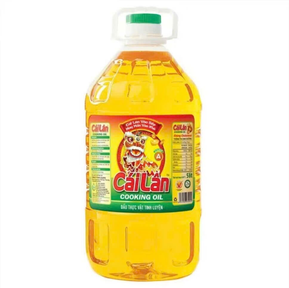 Dầu Ăn Cái Lân 5 lít - Dầu thực vật tinh luyện - Cooking Oil