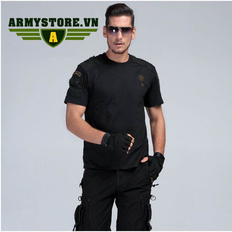 Áo thun nam ngắn tay phong cách lính Army ARM-816