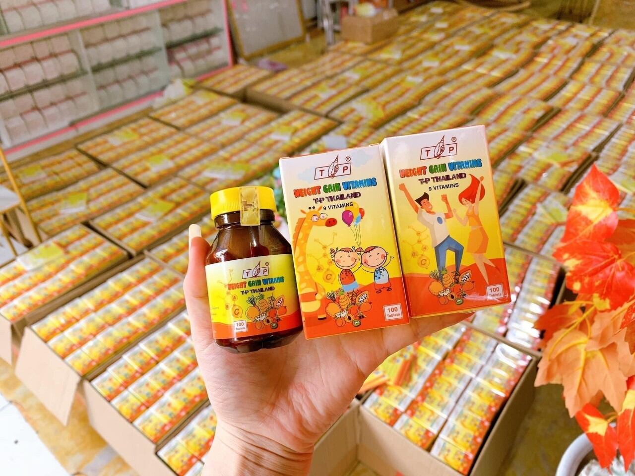 Viên Uống Vitamin Tăng Cân Thái Lan chính hãng
