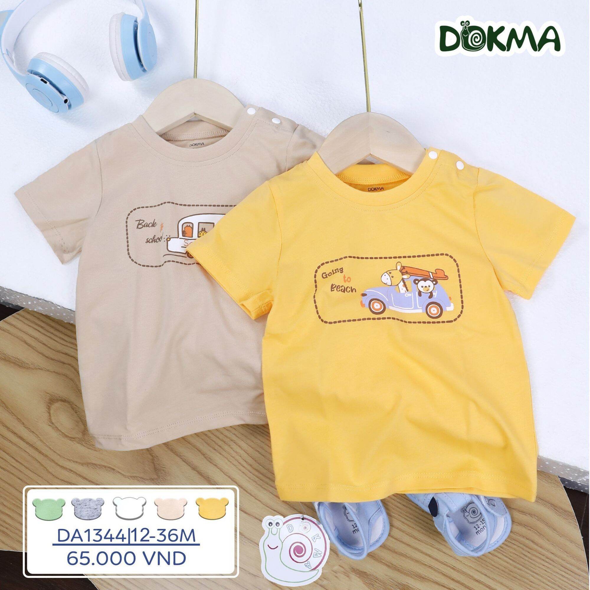 [DOKMA] Áo cộc tay bé trai Dokma