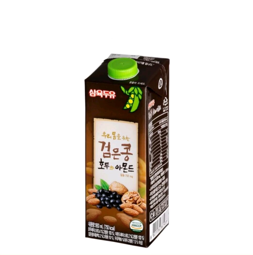 Sữa óc chó hạnh nhân sahmyook hàn quốc hộp 950ml