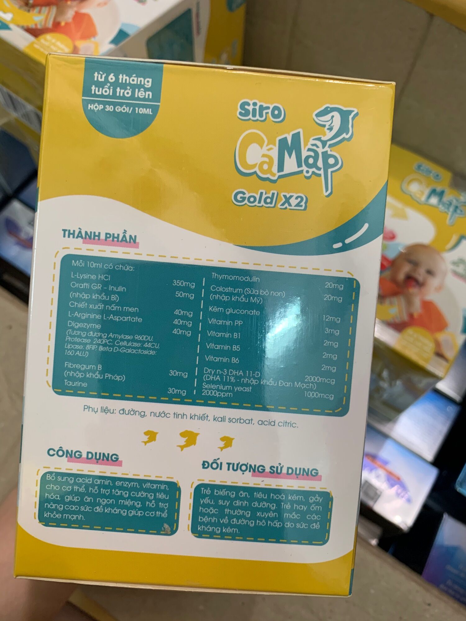 Mẫu mới nhất Siro cá mập