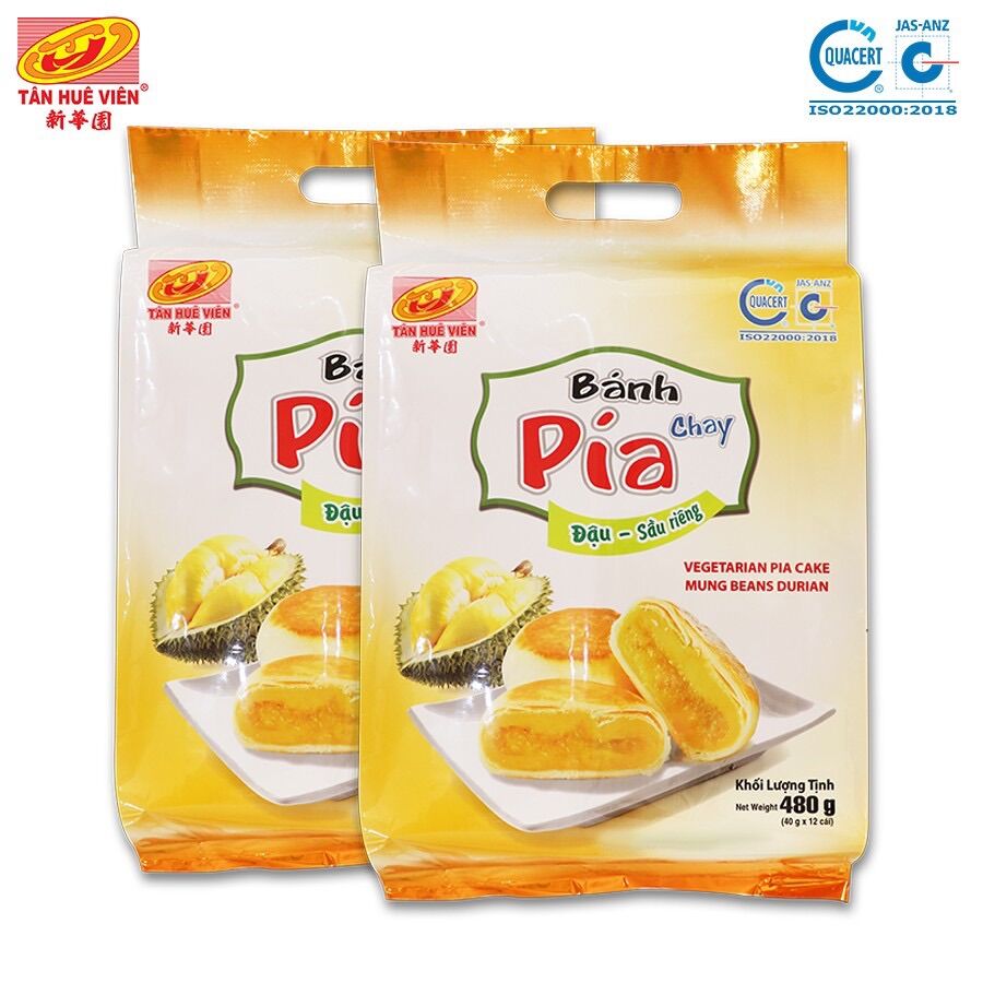 Bánh pía chay tân huê viên