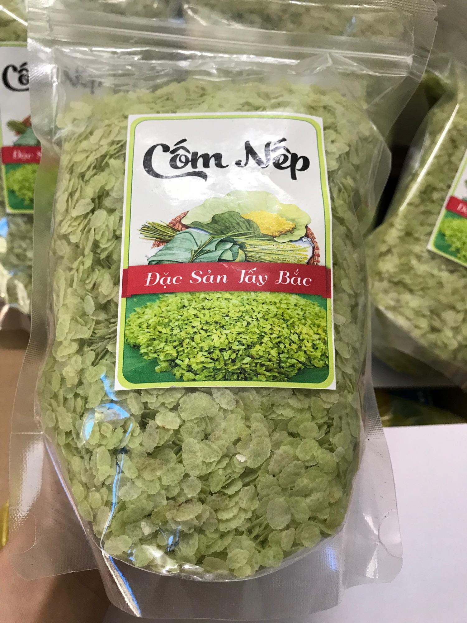 500gr Cốm Non Tây Bắc Đặc Biệt Thơm Ngon (rang, nấu chè, nấu xôi, làm chả cốm)