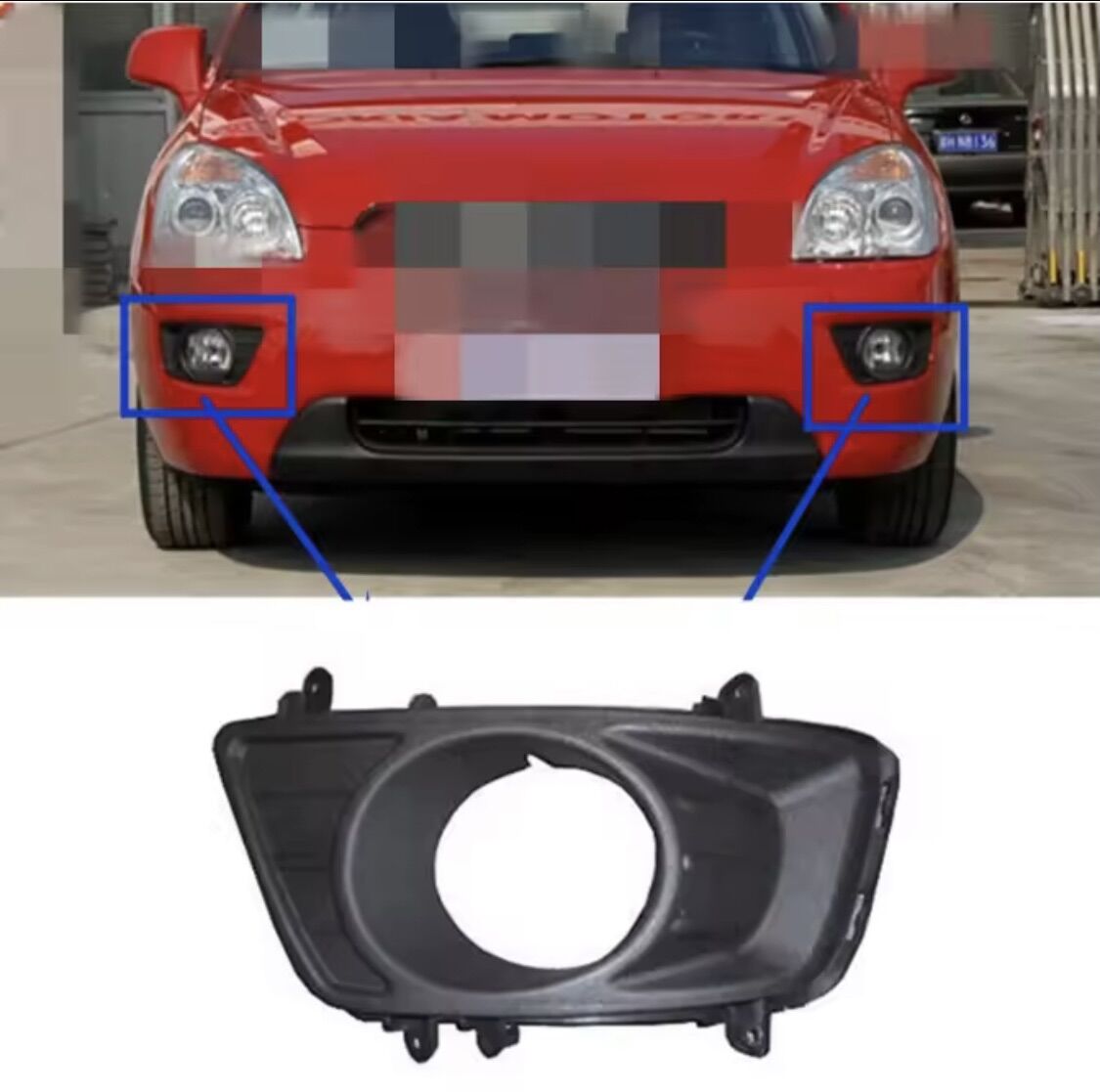 Ốp đèn gầm kia caren