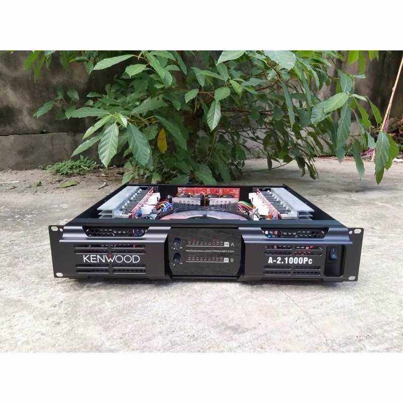 Main Cục Đẩy Công Suất 2 Kênh Kenwood A-2.1000pc 2x1000w/8 Ôm 2x1600w/4 Ôm - 32 Sò Nguồn Đồng - Gia Khang Shop