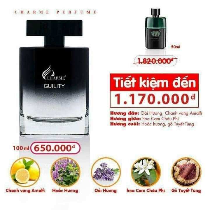 nước hoa gulity 100ml