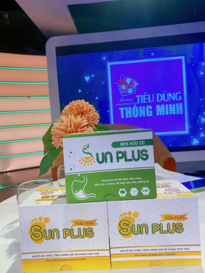 Men Sống SunPlus cho bé Biếng ăn, Táo Bón, Chậm Lớn
