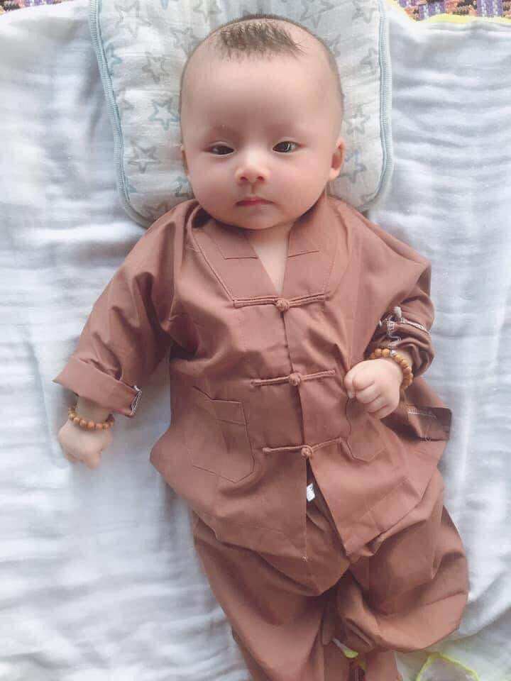 Đồ Lam Đi Chùa Cho Bé # La Hán # Đồ Bộ