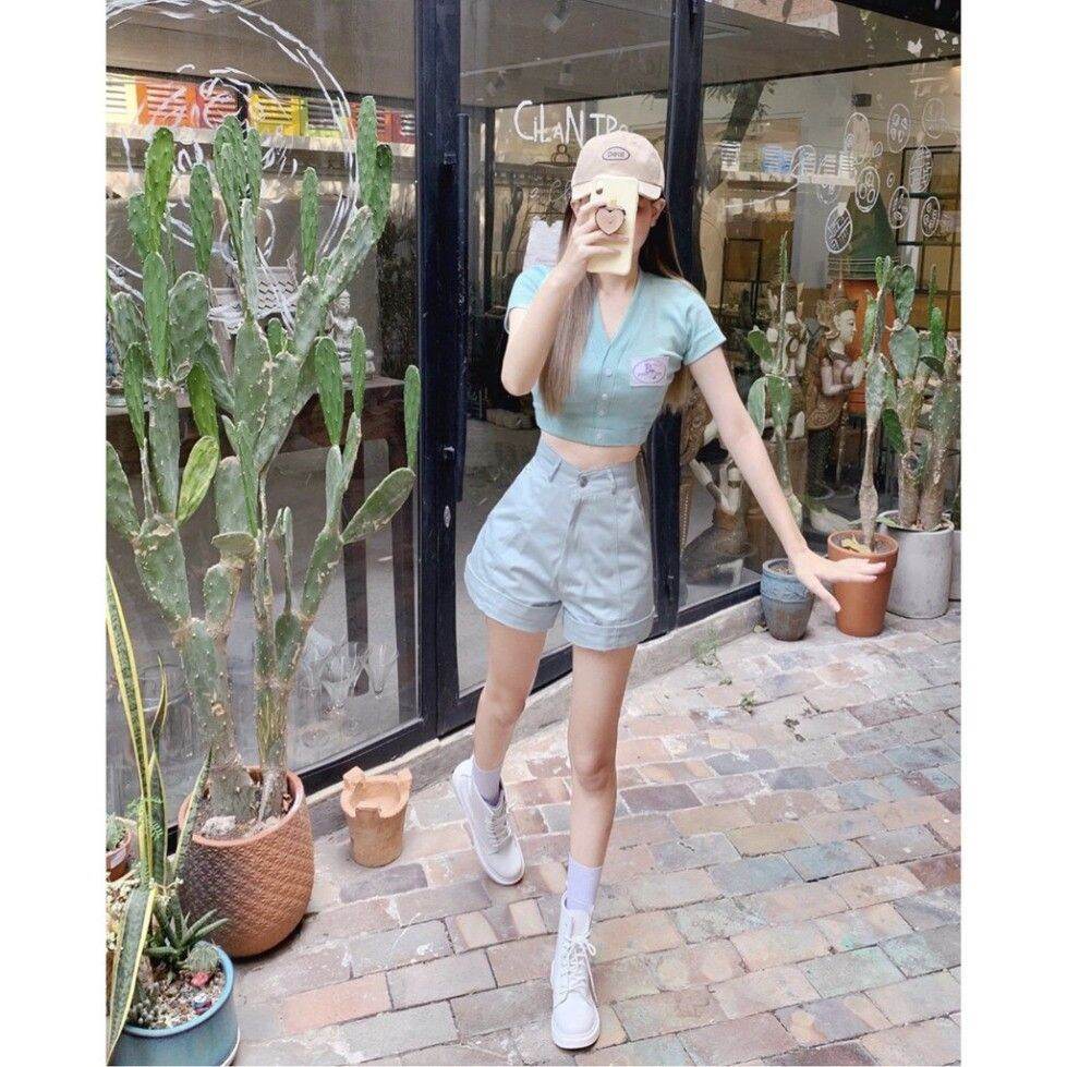 ( Hàng Đẹp ) Áo CROPTOP BAE BANDAR Ulzzang Nữ (Form LỬNG TRÊN RÚN ạ) 1hitshop
