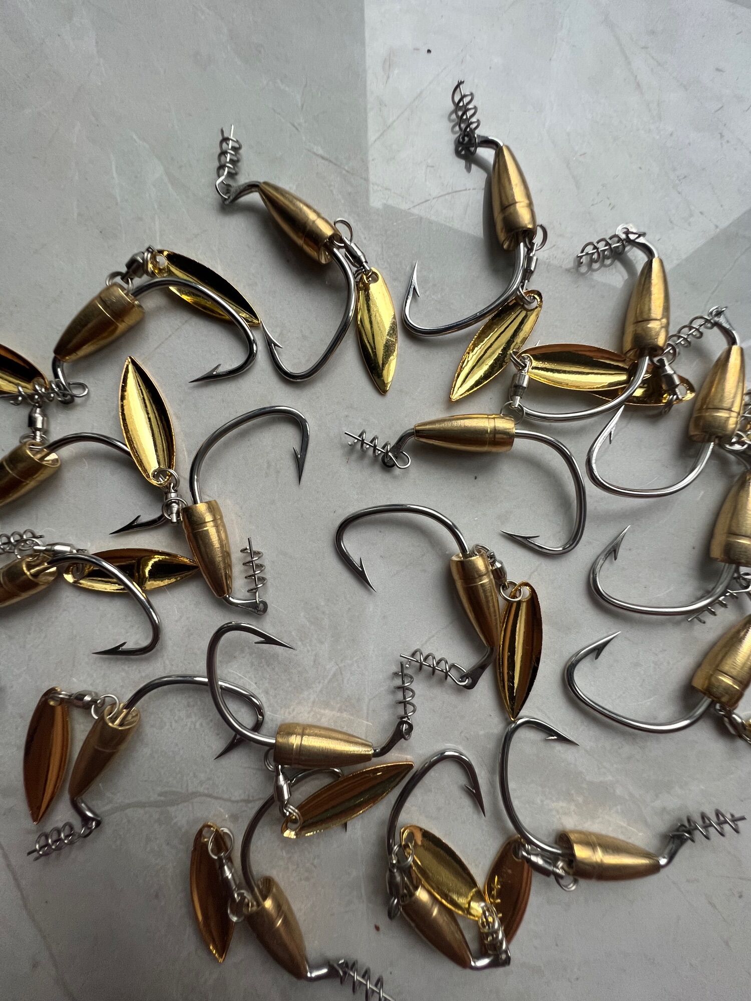 Móc Mồi Mềm AR15, Lưỡi Mồi Mềm 4cm 5cm Thủ Công Siêu Bén