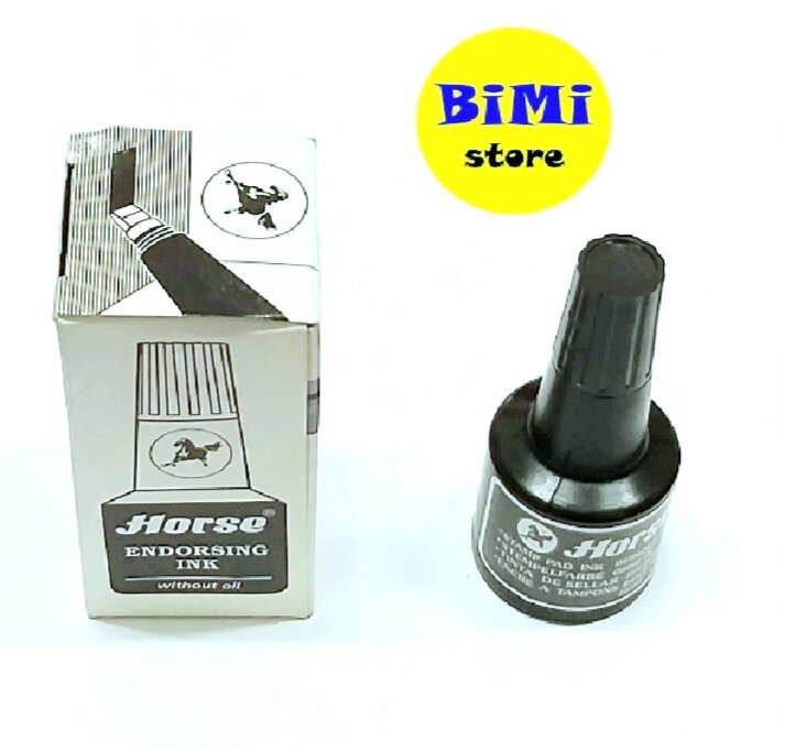 Mực dấu Horse 30ml đủ màu - BiMistore