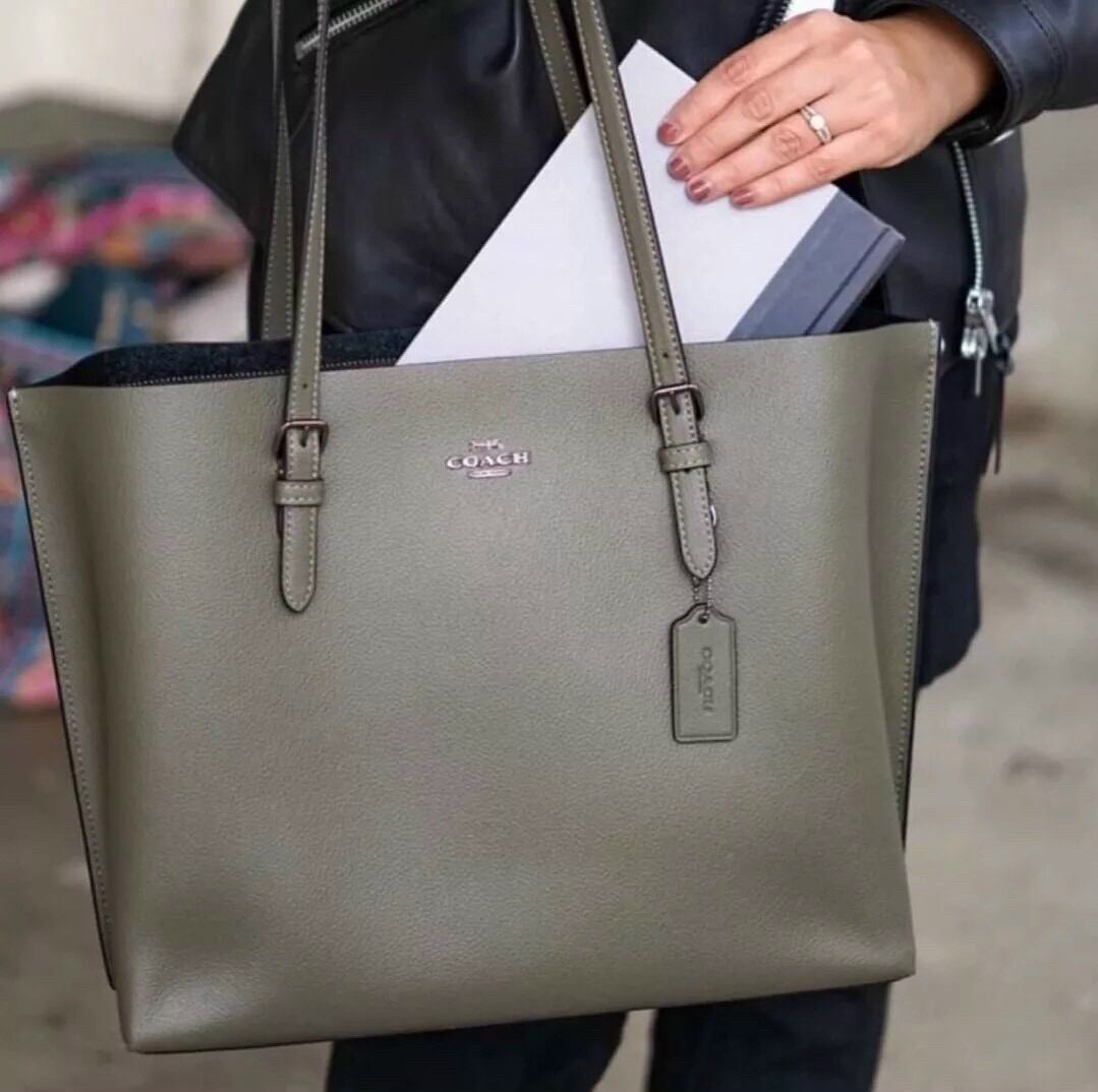 TÚI COA**CH MOLLIE TOTE DA THẬT SANG TRỌNG