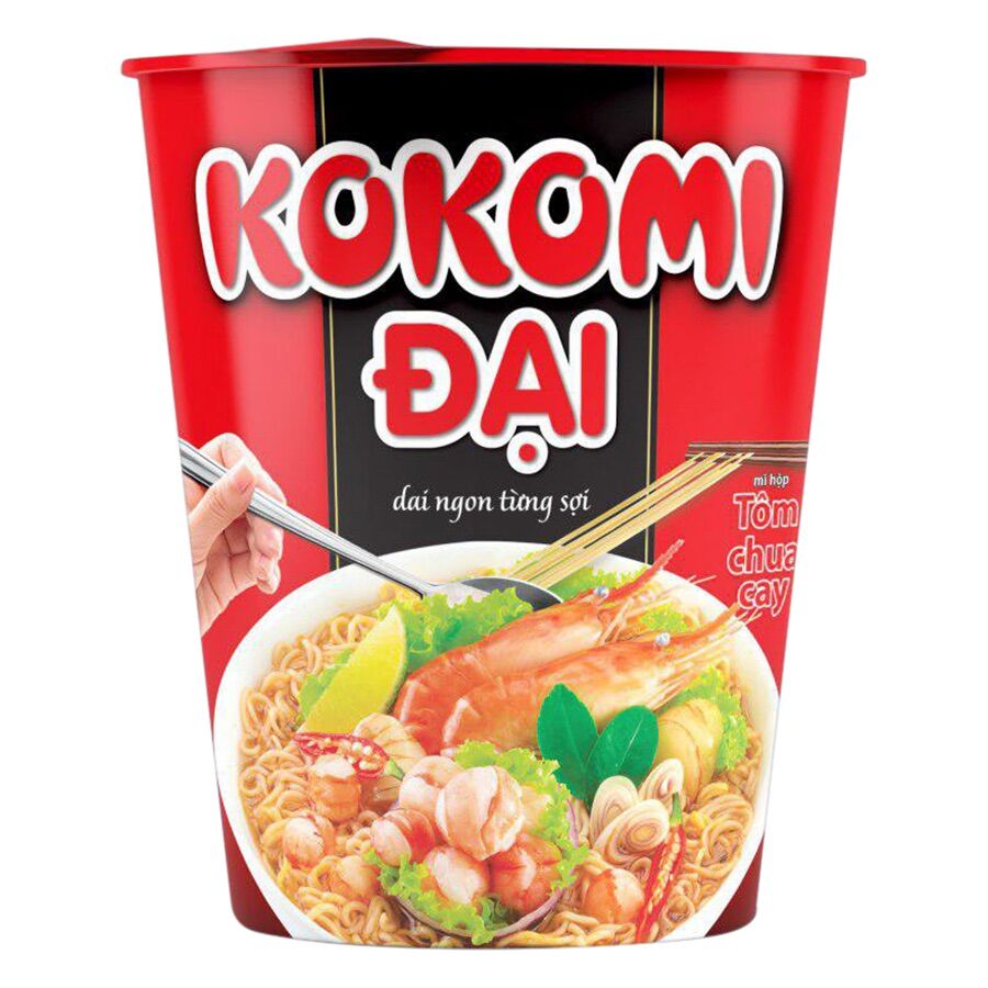 Mì kokomi đại ly 65gam(24 ly)