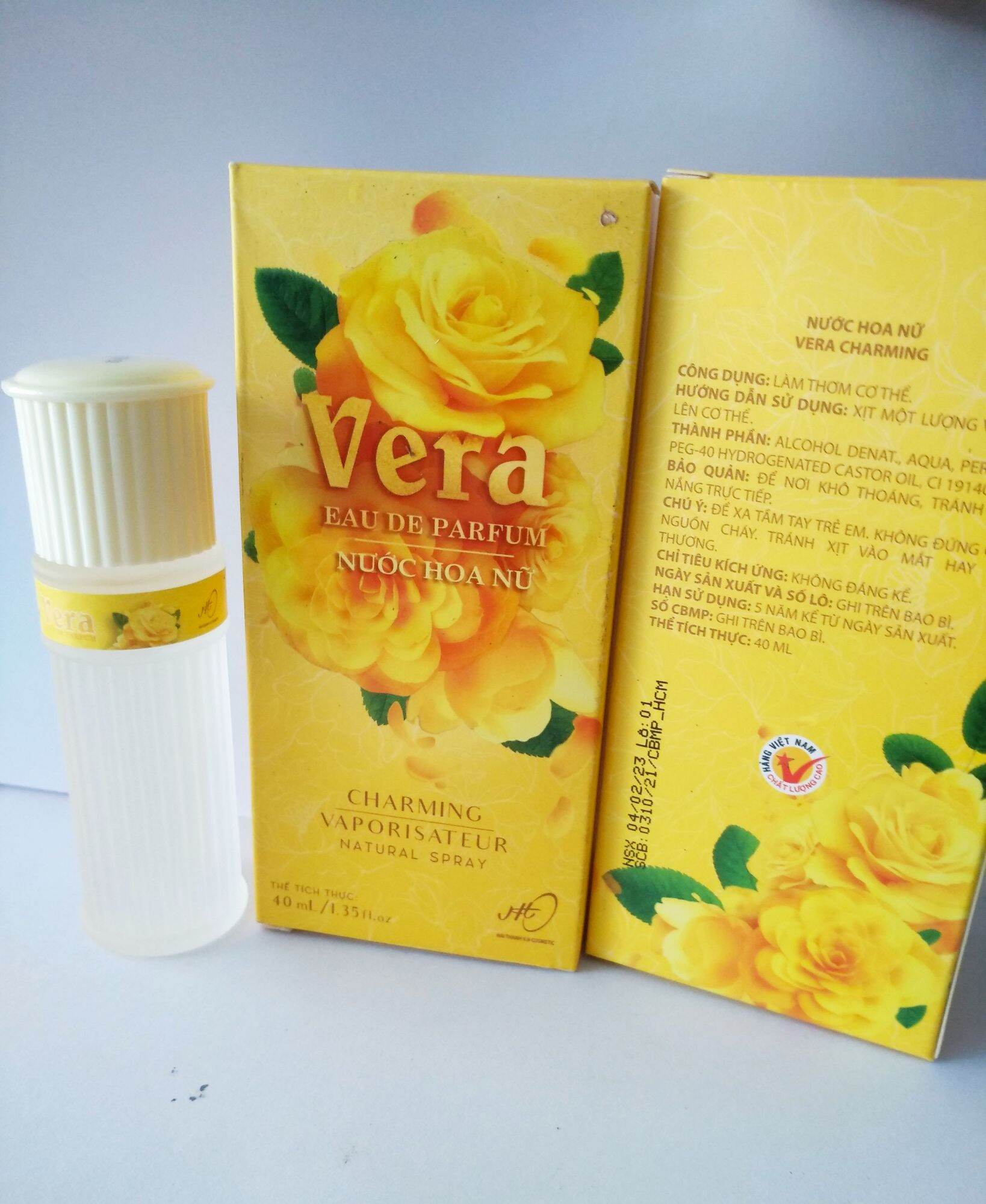 nước hoa nữ vera 40ml