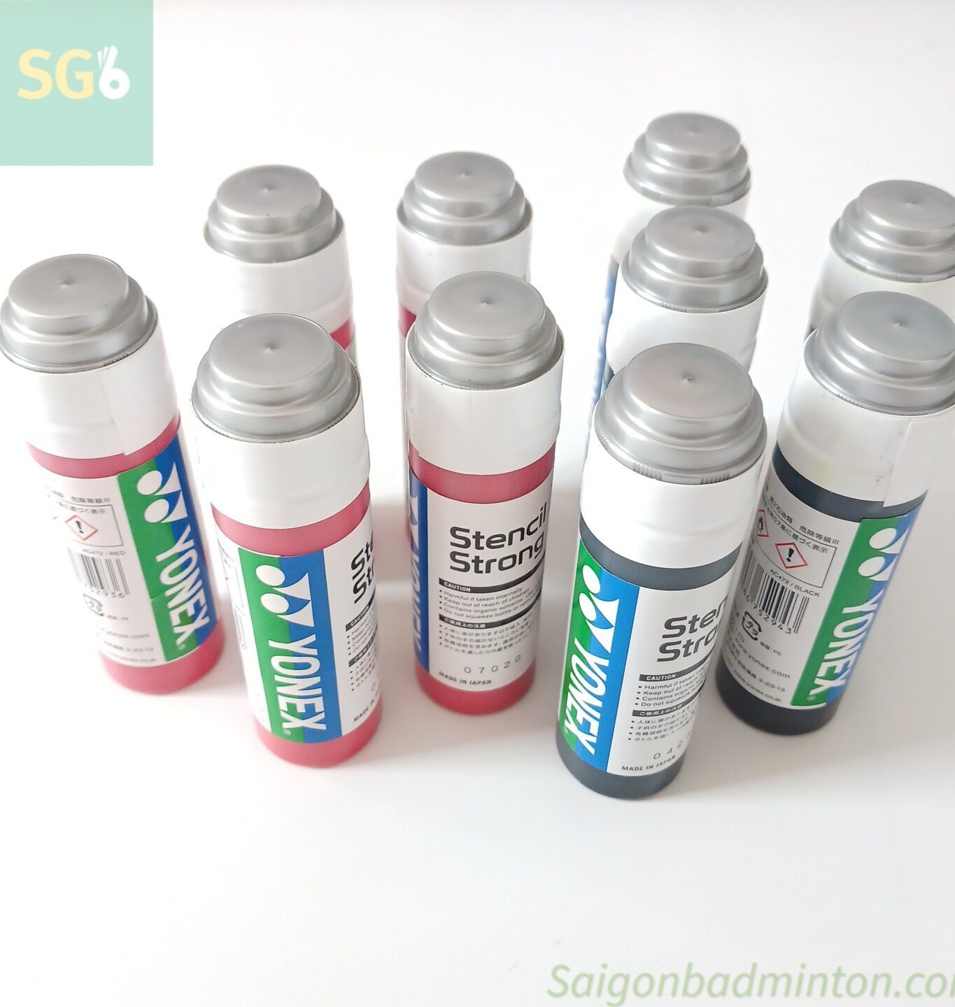Mực sơn vợt cầu lông yonex