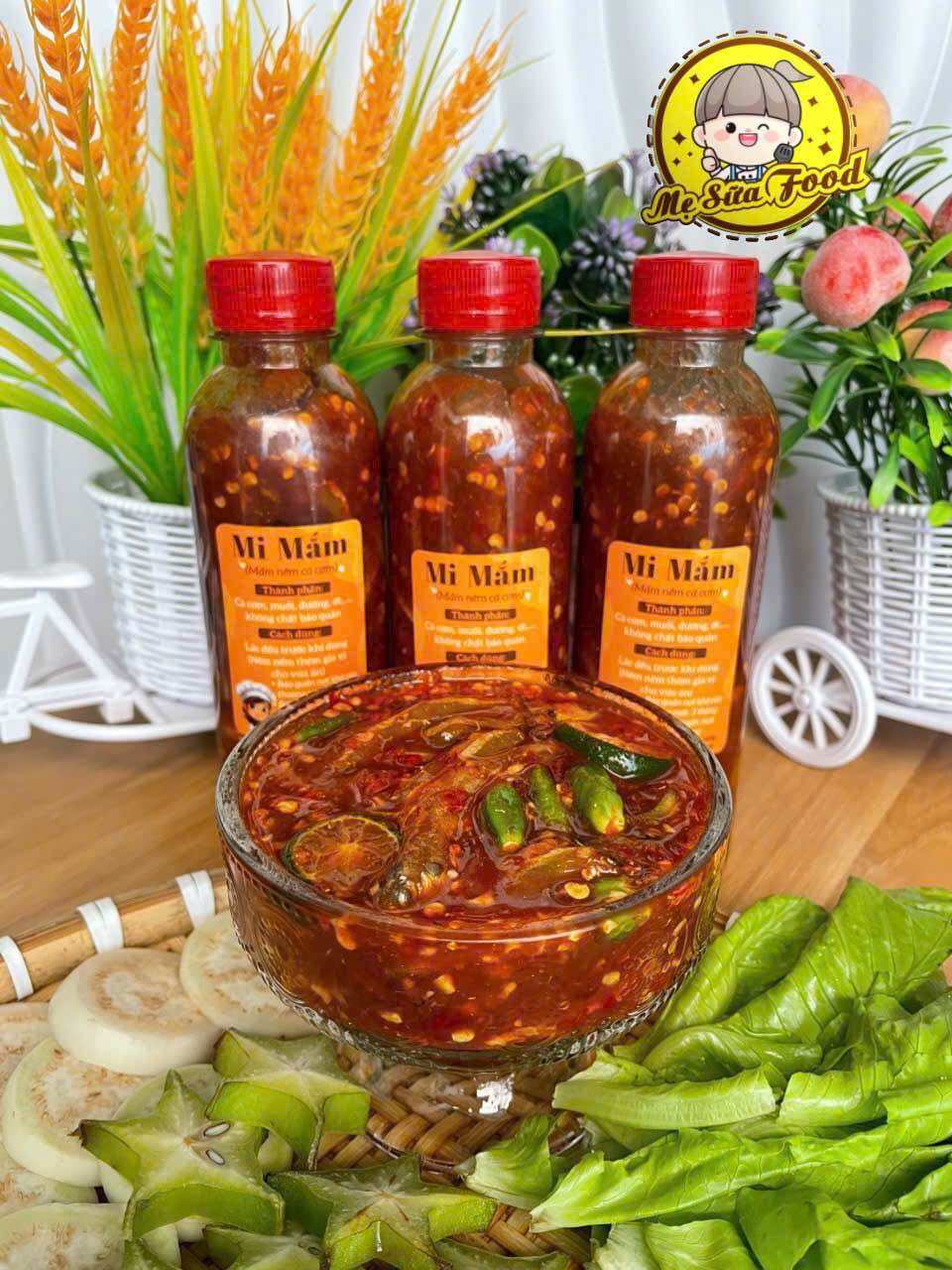 3 chai mắm nêm cá cơm mi mắm