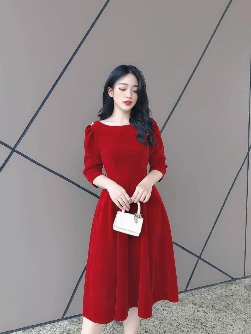 [MÃ LAZADAFAHB01 - GIẢM 30K ĐƠN 100K] Váy đầm xoè Nhung