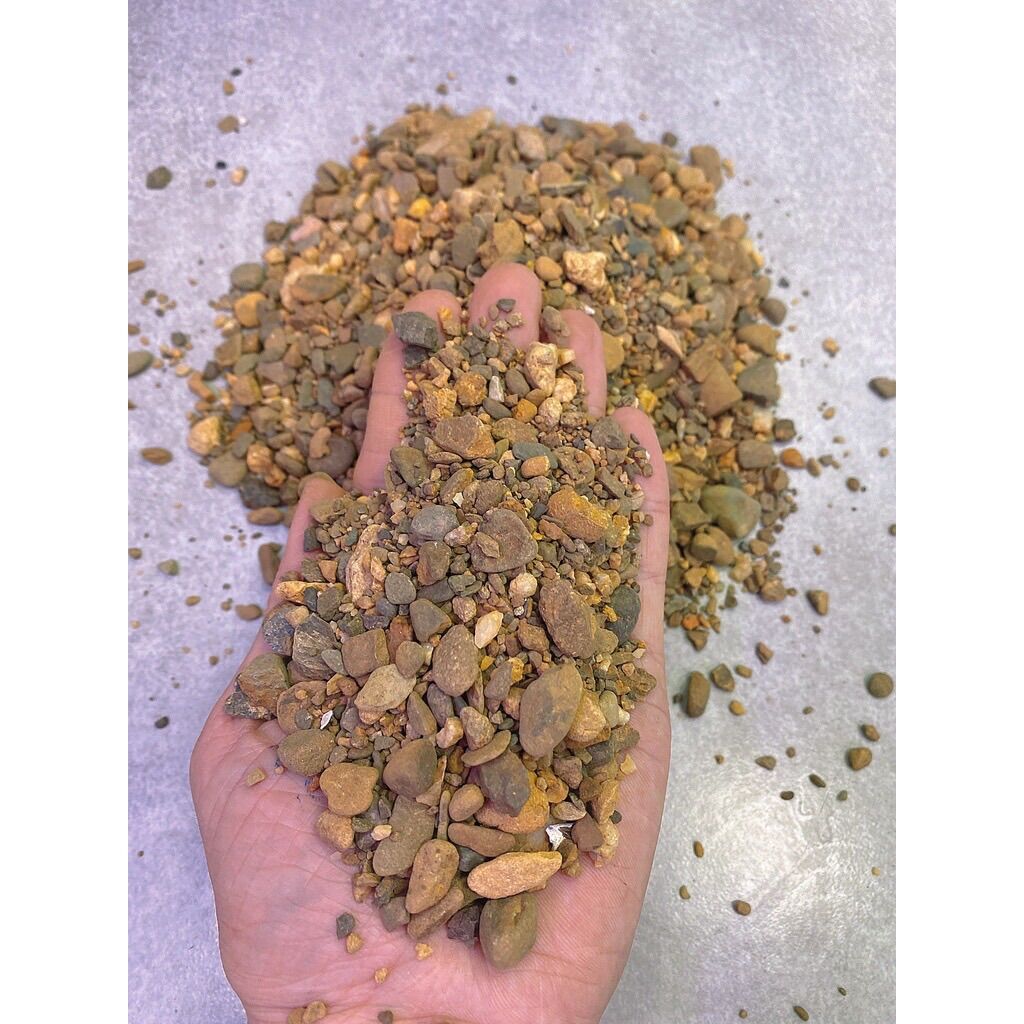 Sạn suối & sỏi suối & cát suối thiên nhiên 1kg | thủy sinh | biotope | trải nền | trang trí bể cá | giá siêu rẻ