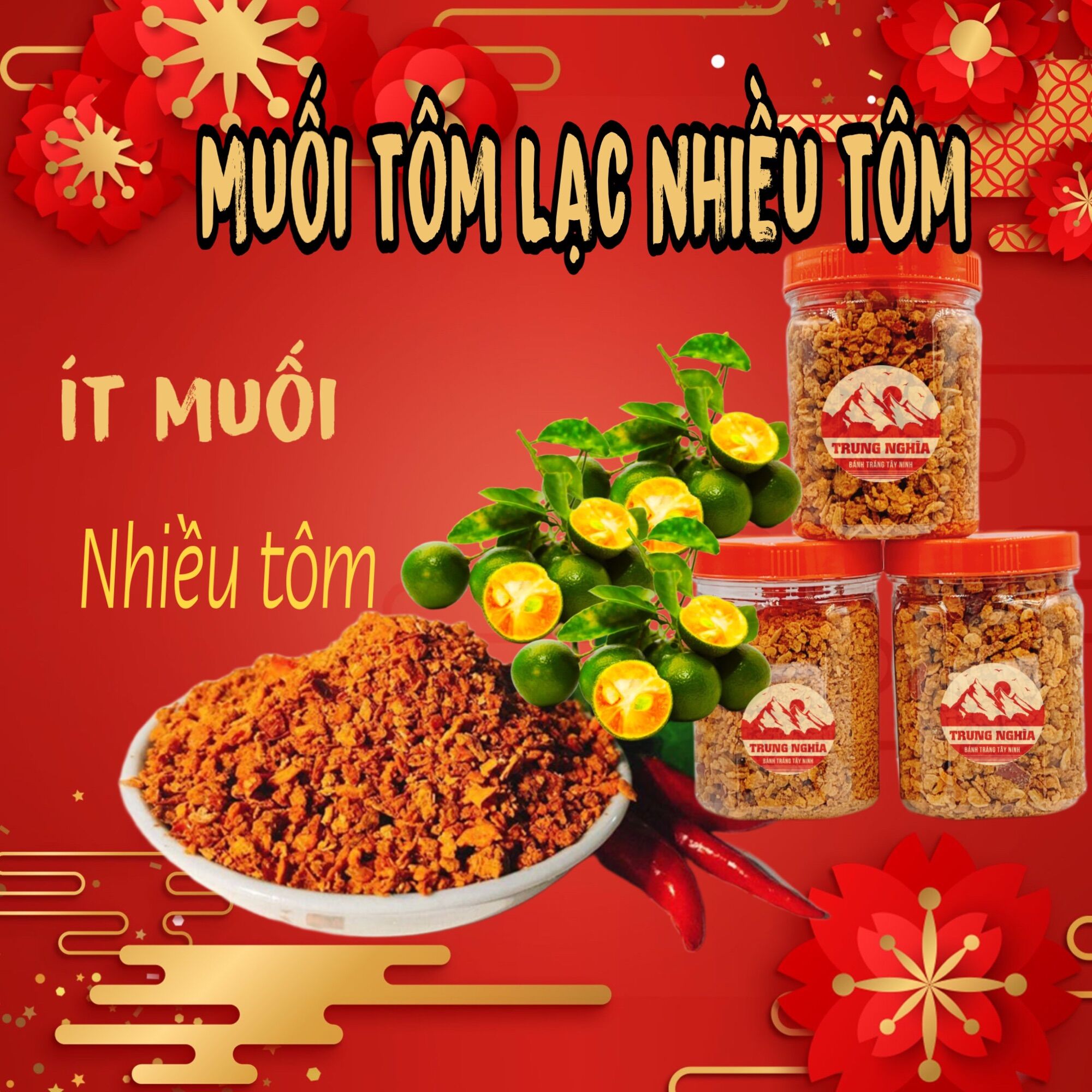 [500g] Muối Tép Siêu Giòn.Trung Nghĩa