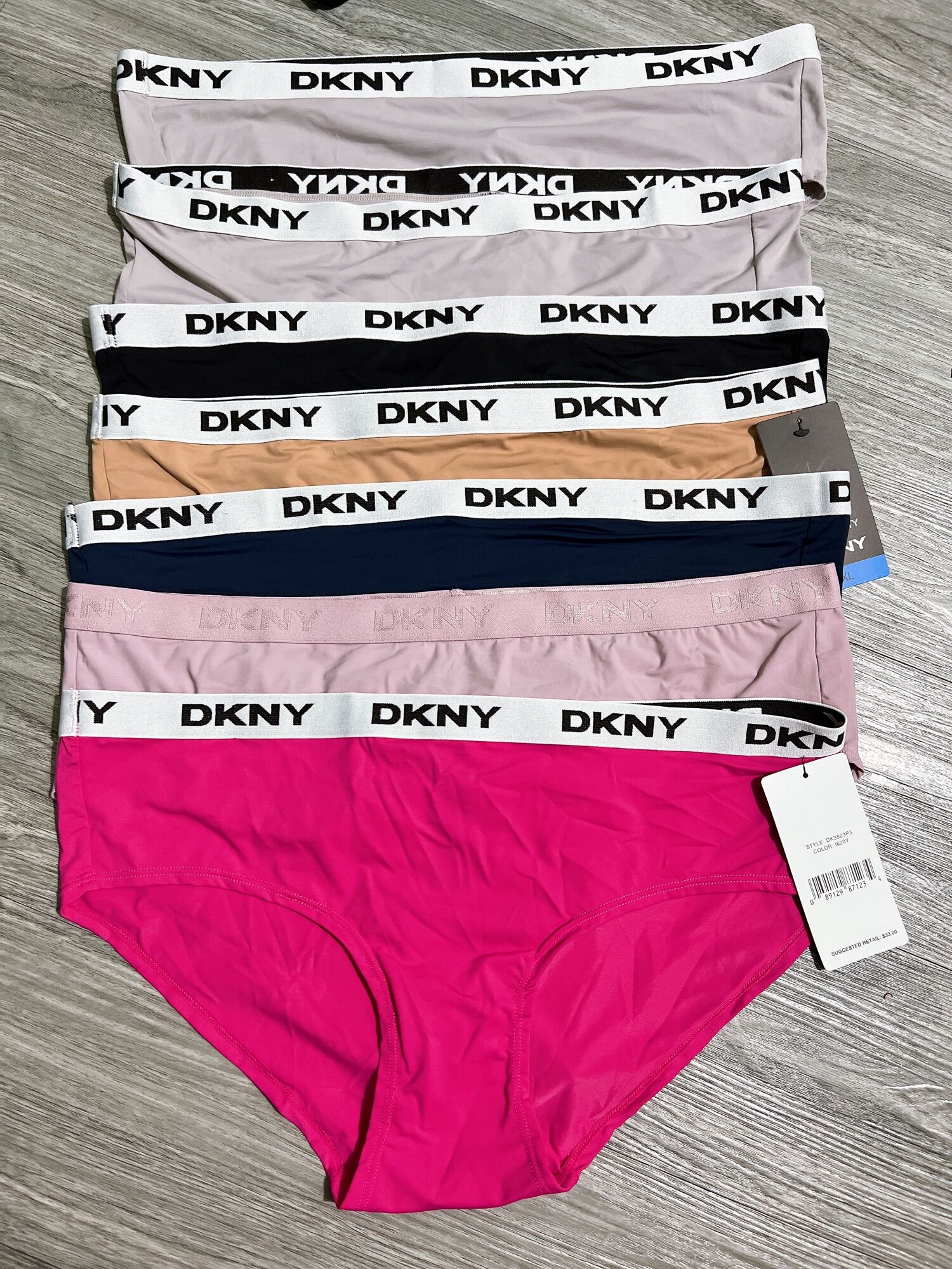 Sét 5 quần chíp dkny xuất âu