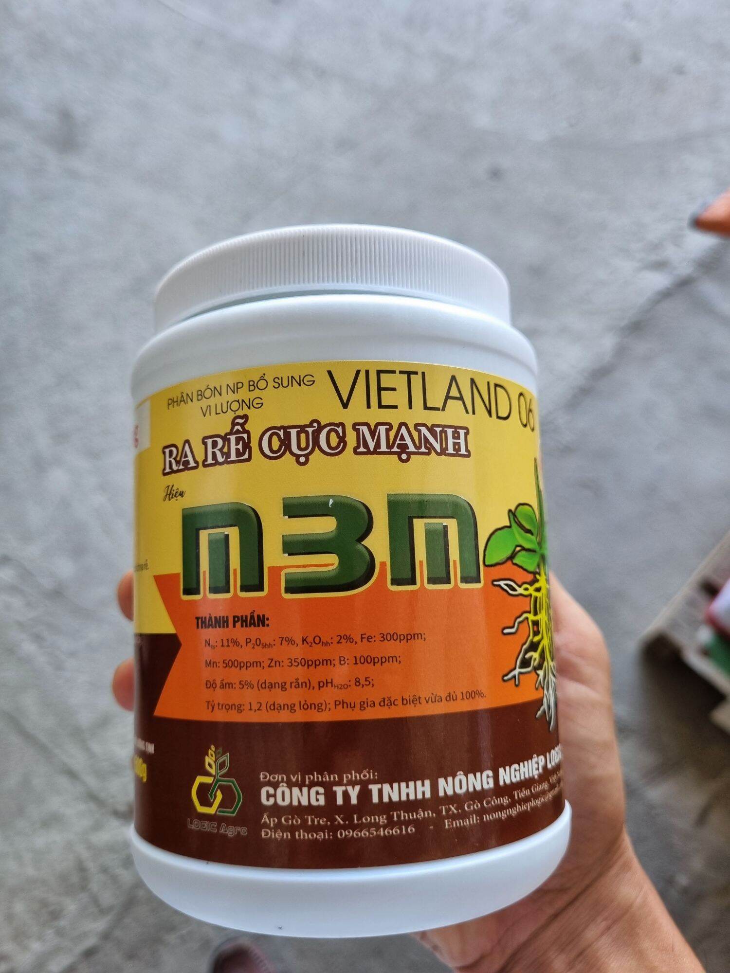 Combo 2 hủ phân bón lá N3M 500gram tặng kèm 4 gói thuốc trừ bọ trĩ