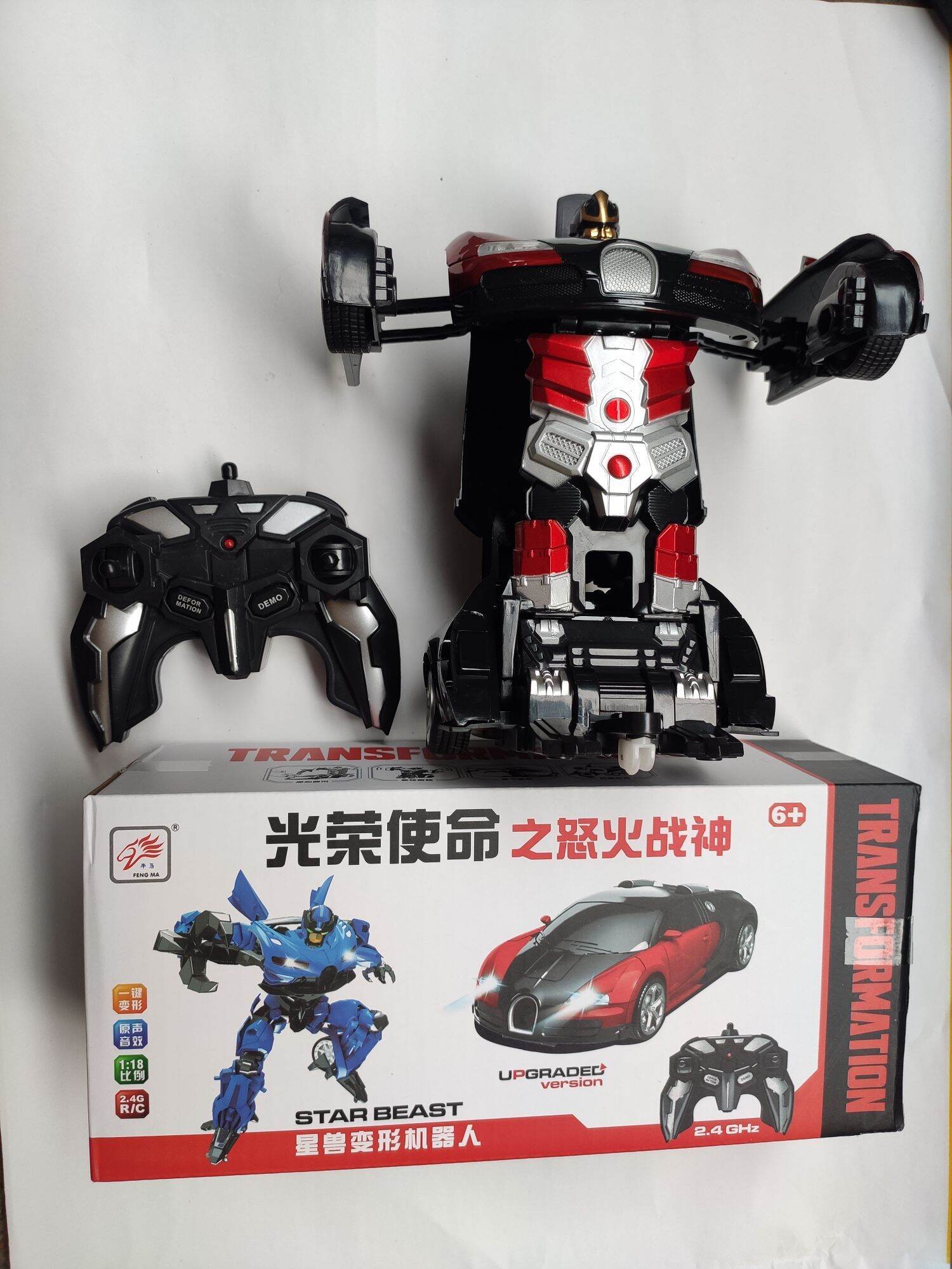 Ô tô điều khiển từ xa biến hình robot