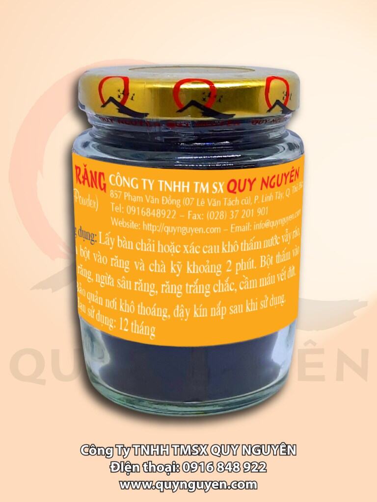 BỘT DENTIN CHÀ RĂNG QUY NGUYÊN.