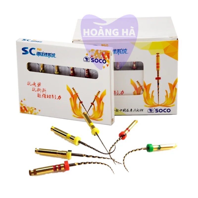 File máy nội nha SC Pro kháng gãy kháng mỏi Trâm máy nội nha SC Pro File máy Coxo hàng chính hãng dùng trong nha khoa