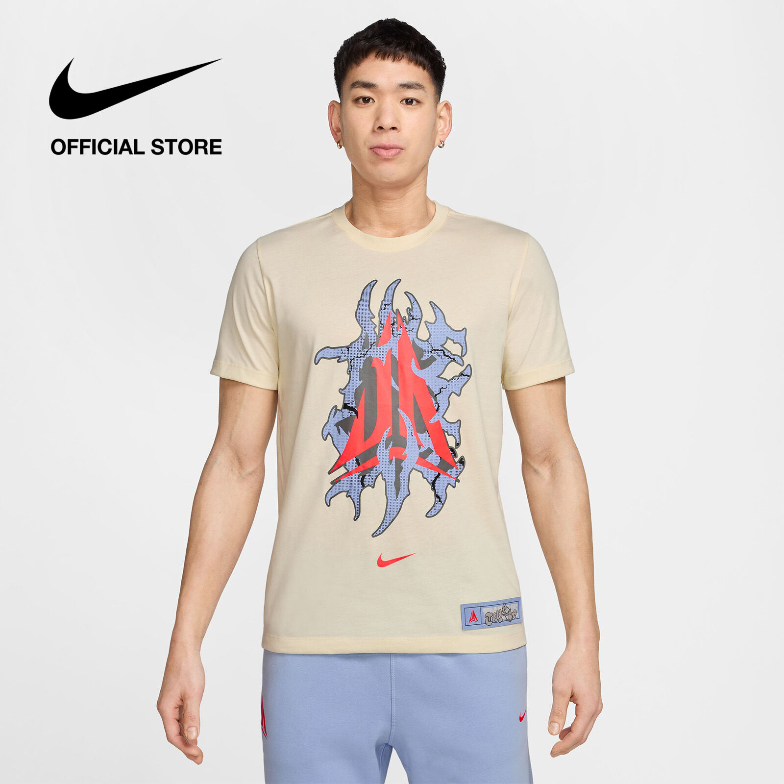 Áo thun nam Nike Mens Ja Morant T-Shirt - Coconut Milk