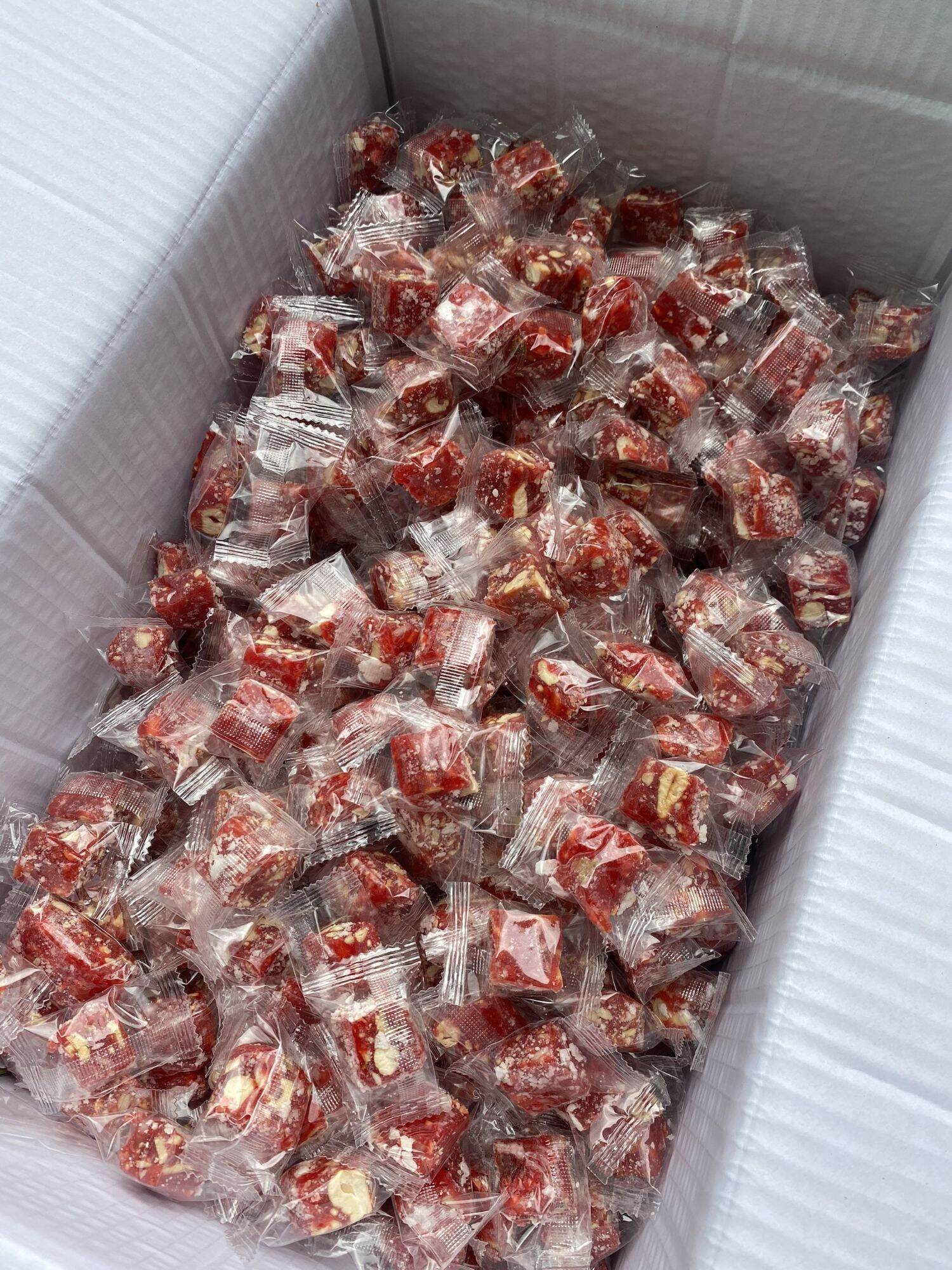 Dâu viên sấy dẻo phủ cơm dừa 500g