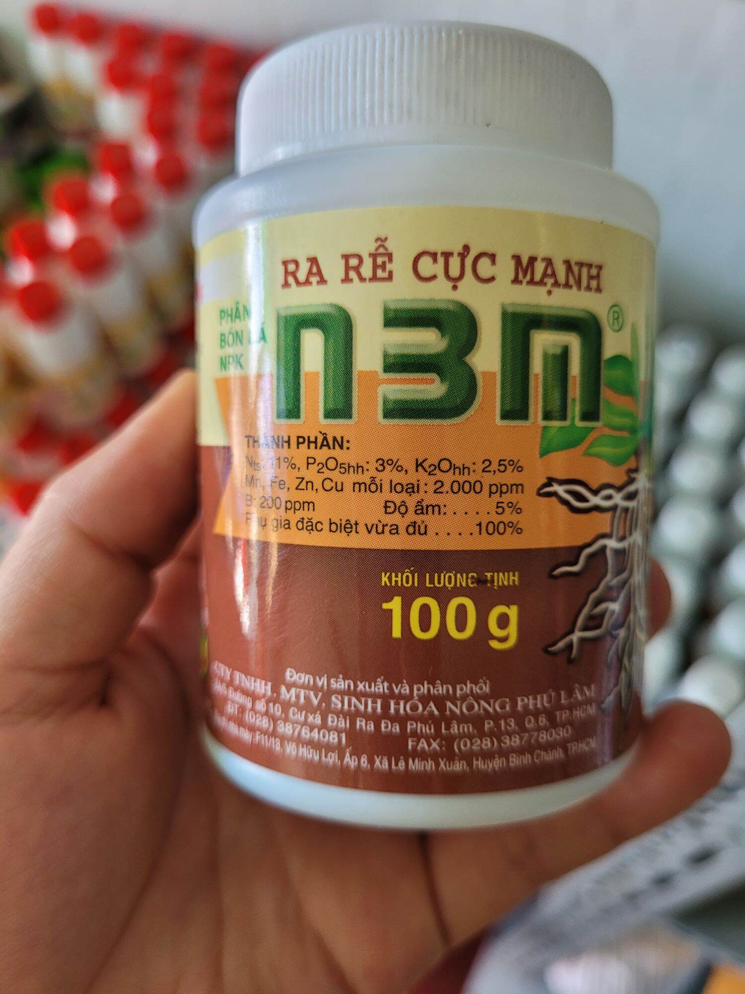 Ra rễ cực mạnh n3m hủ 100gr