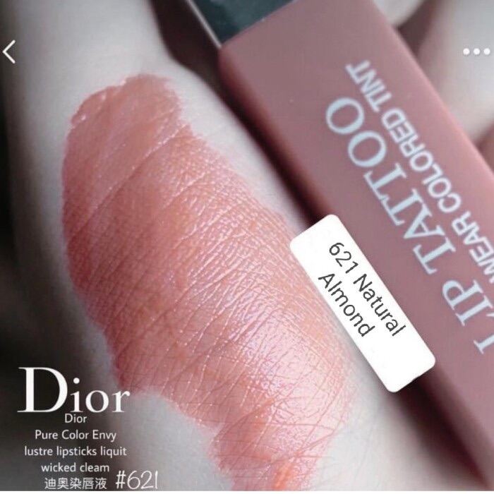 พรอมสง  Dior addict lip tattoo 621  Natural Almond   LINE SHOPPING