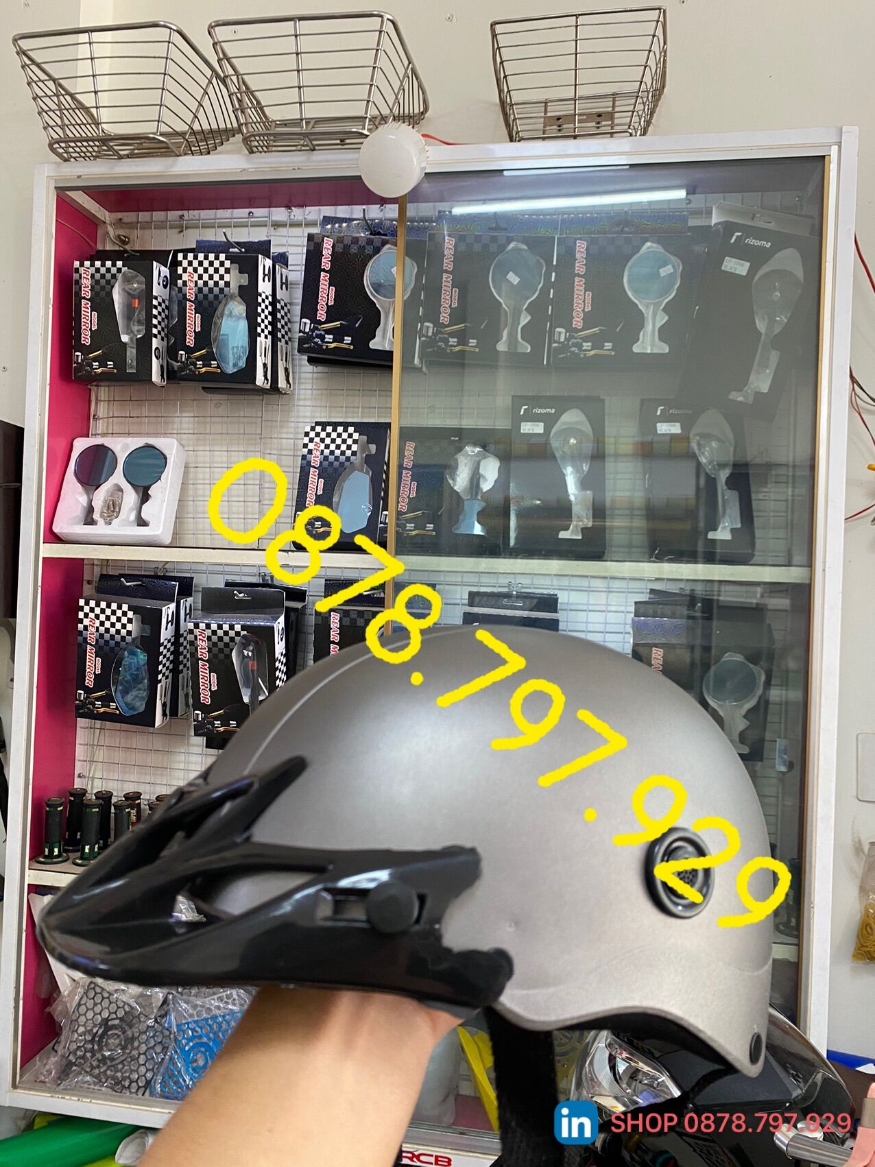 Mũi nón bảo hiểm givi cao cấp ( hình shop tự chụp)