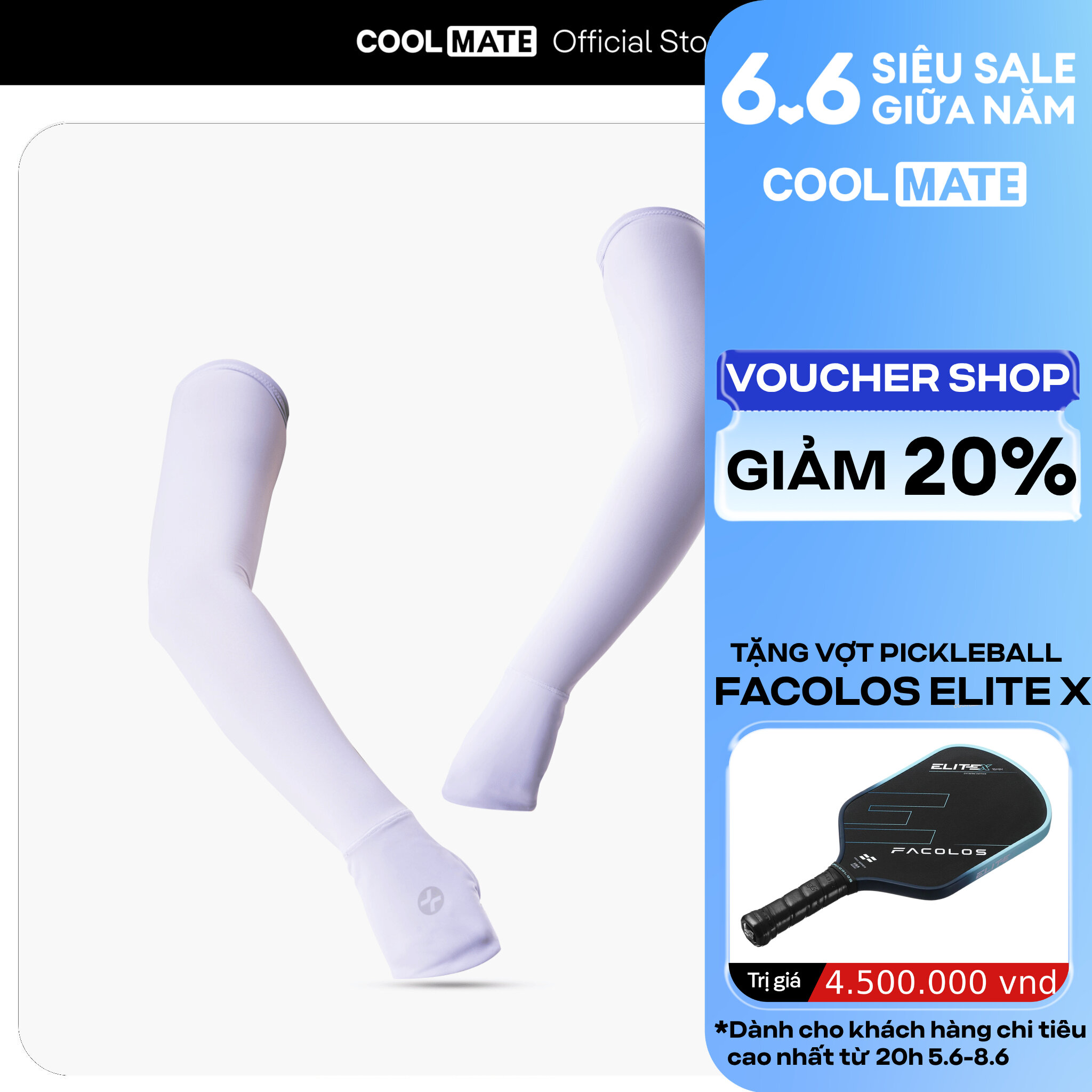 Găng tay nữ chống nắng Finger Hole UPF50+ Coolmate Women